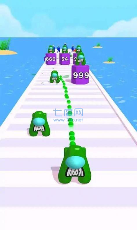 字母恐龙跑游戏