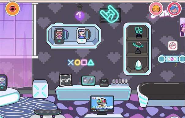 米加小镇赛博朋克风无广告 v1.66