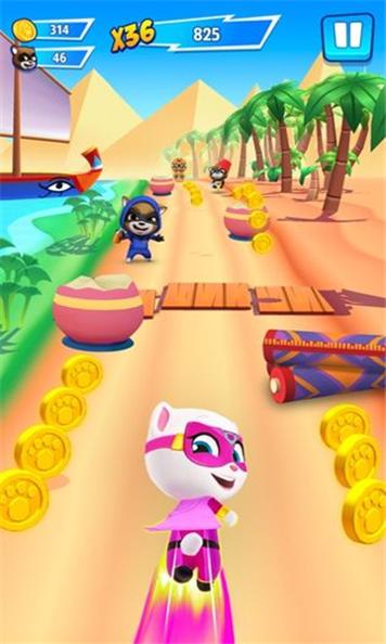 汤姆猫英雄跑酷无敌版 87