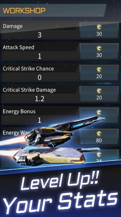 宇宙战争放置塔防中文安卓版图片1