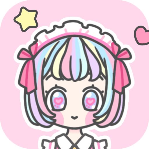 卡通装扮少女抖音小游戏