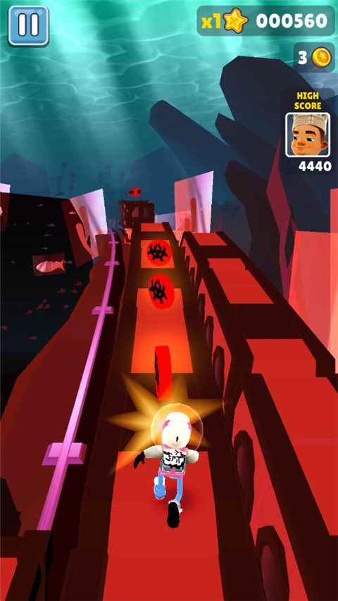 地铁跑酷熊二定制版 v1.0