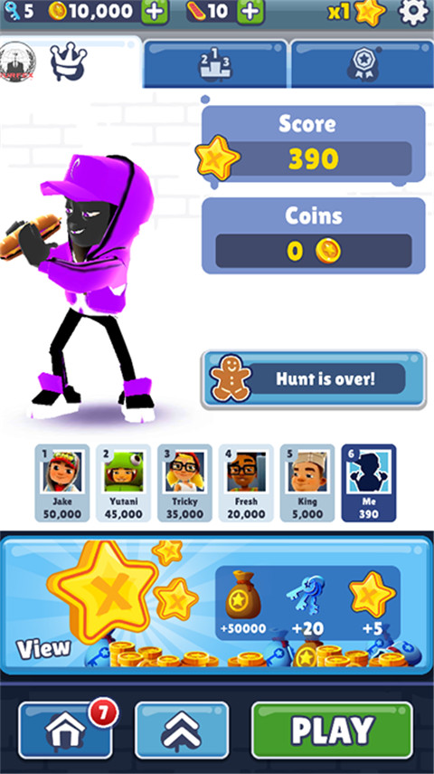 地铁跑酷hc专属版本 v3.5.0