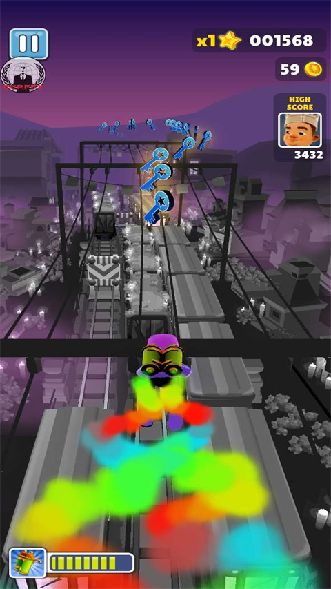 地铁跑酷小雾神定制版本 v3.2.1