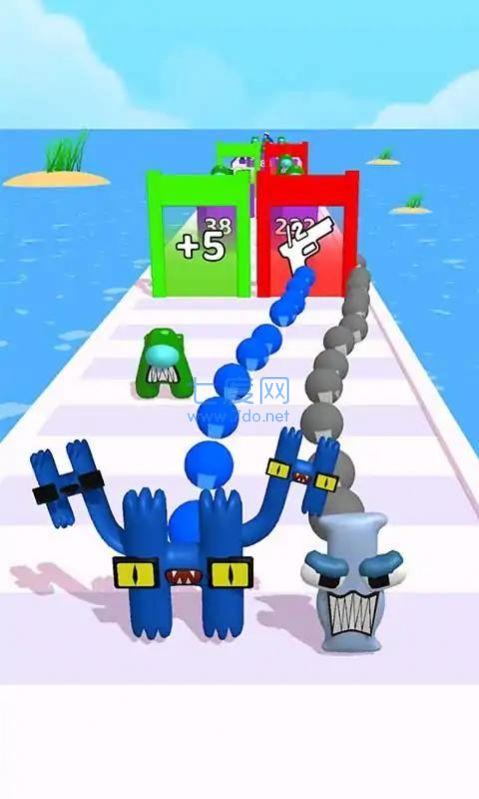 字母恐龙跑游戏