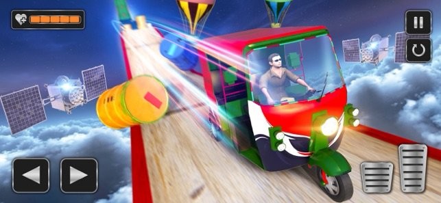 黄包车坡道特技竞速3D  V 1.0