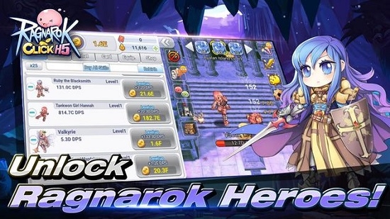 Ragnarok:ClickH5(RO Click H5) v1.0.3 安卓版