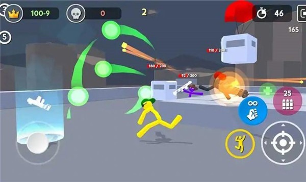 火柴人格斗混战  v0.1