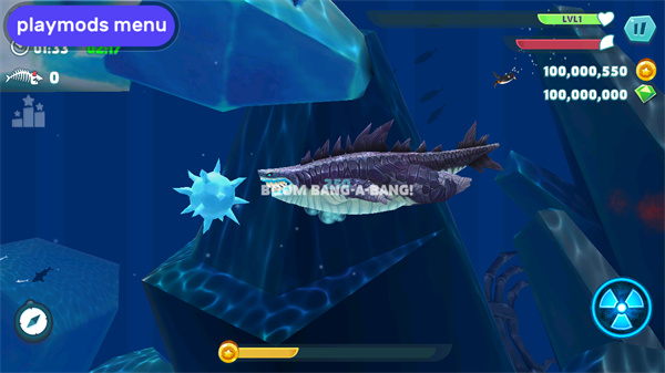 饥饿鲨进化最新破解版2023