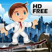 城市滑板HD City Skate Free HD Race through the City on Your Long Board