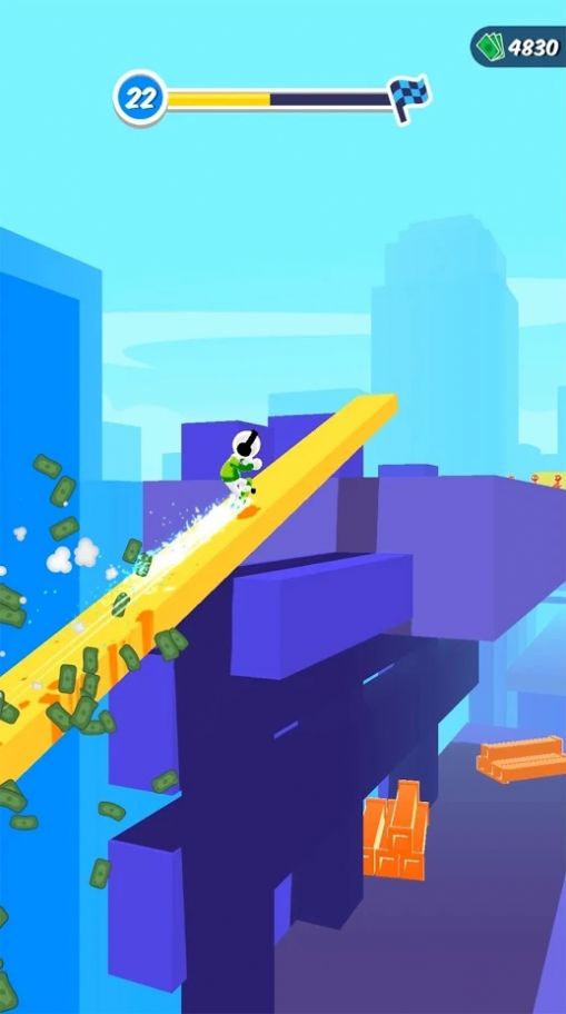 火柴人滑板英雄3D游戏免费金币最新版  v5.3.2