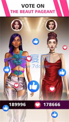 漂亮女孩化妆模拟器DollDressUpMakeover Girls v1.2.2