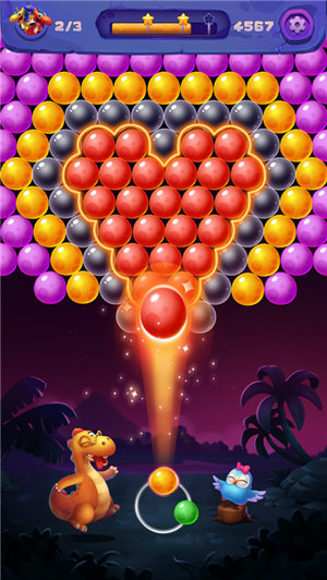 恐龙泡泡射手蛋射击