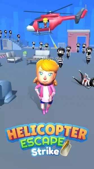 直升机逃脱空袭游戏官方版(Helicopter Escape Strike)  v3.5.4