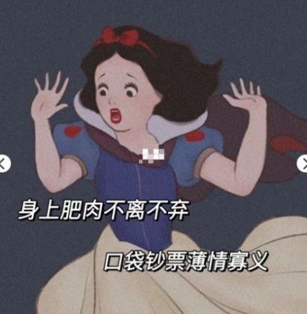 身上肥瘦不离不弃口袋钞票薄情寡义图片 v1.0