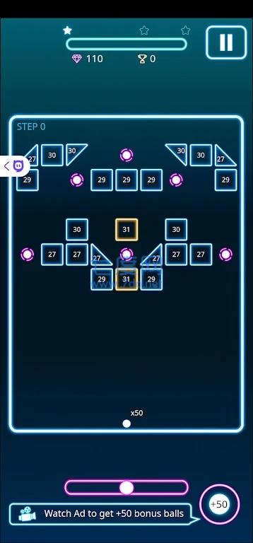 彩色块块粉碎机游戏