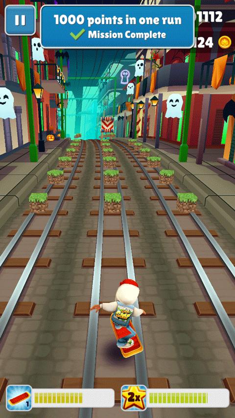 地铁跑酷荔枝定制草方块版 v1.94.0