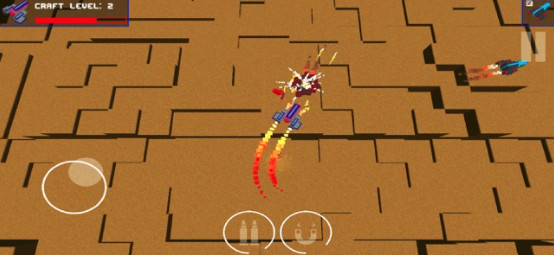 飞机空间像素战争