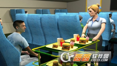 飞机空姐模拟器截图0