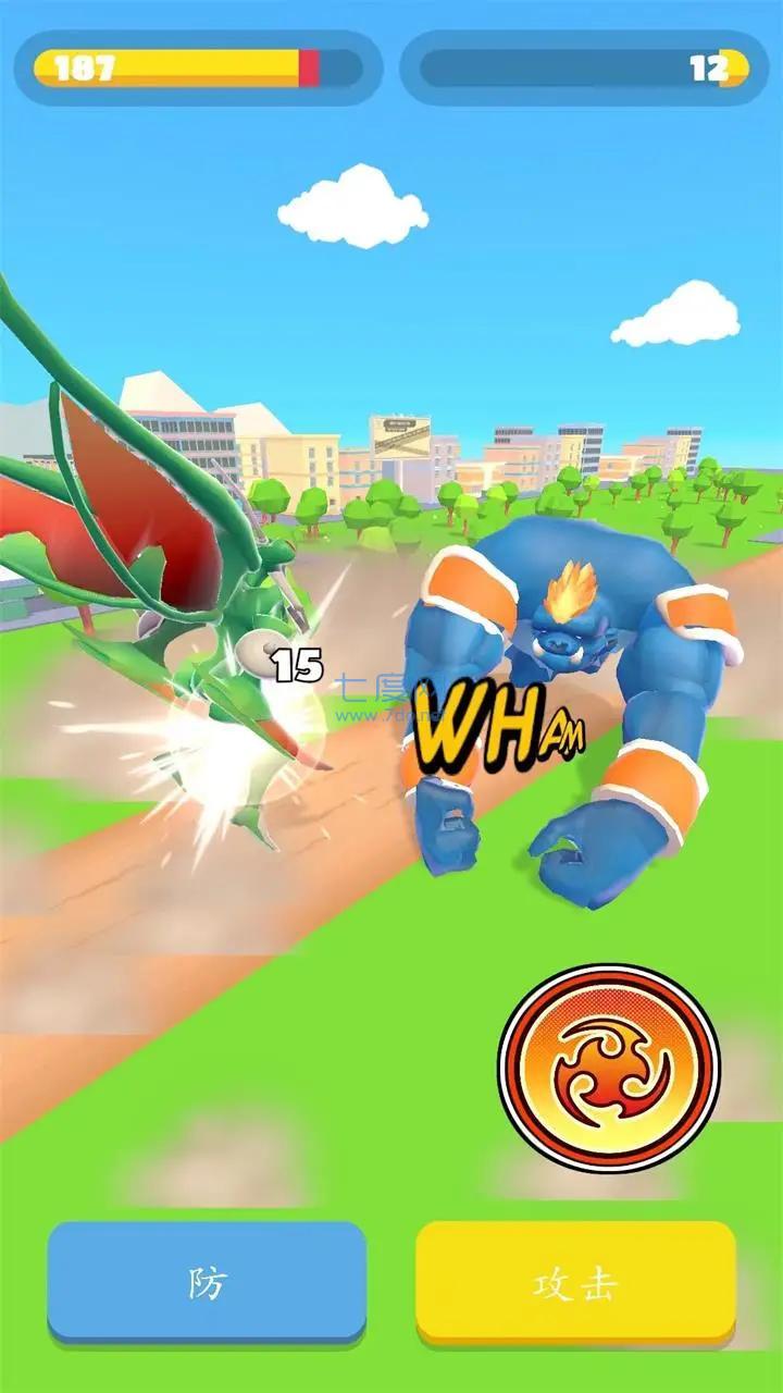 漫画怪兽大战游戏