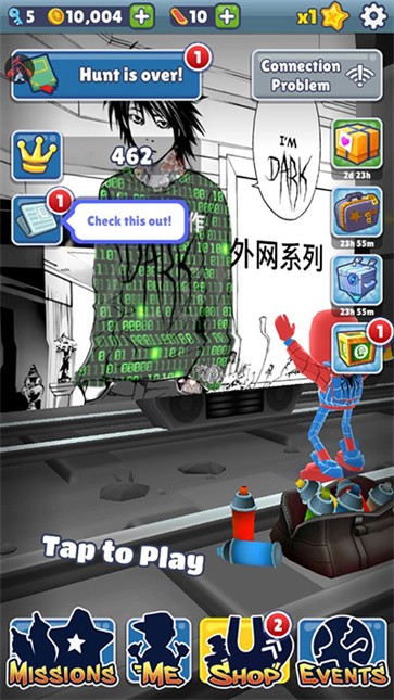 地铁跑酷黑白牛津版本  v4.11.0
