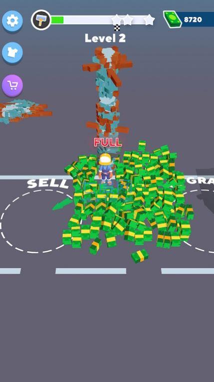 刮去地砖游戏Slice Master