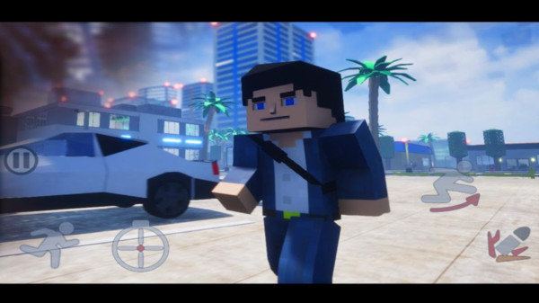 像素侠盗城截图0