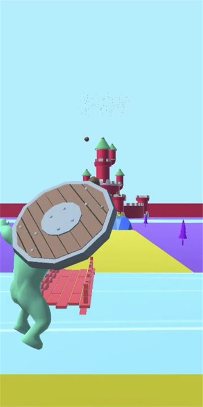 巨人英雄摧毁城堡