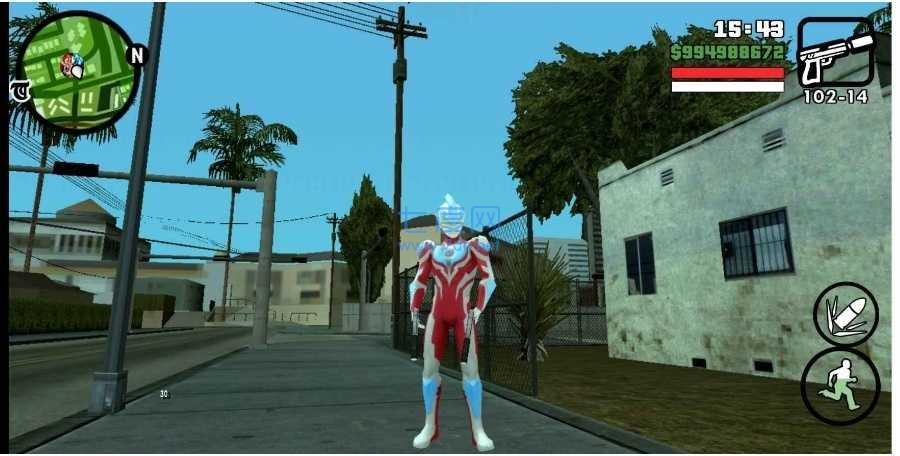 GTASA奥特曼版 1.08