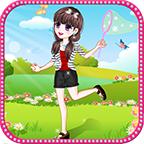 Catching Butterflies(游戏的女孩蝴蝶)