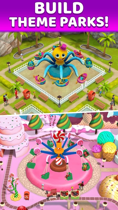 Funscapes主题公园模拟