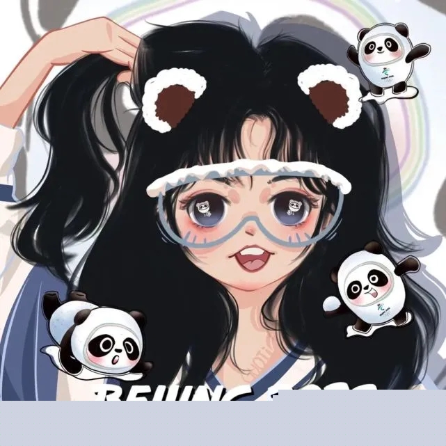 冰墩墩雪容融闺蜜头像图片大全 v1.0
