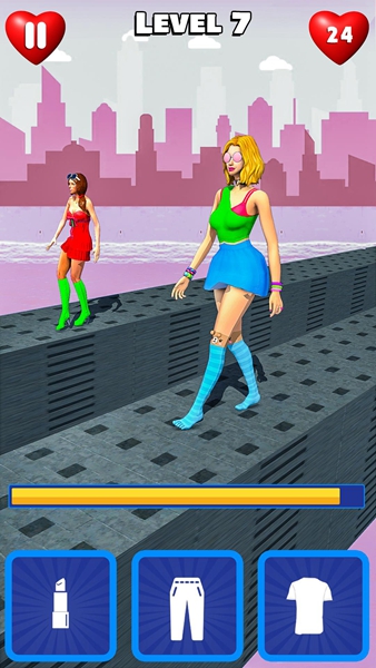 走秀美女时尚赛跑3D v1.5