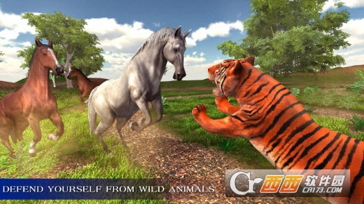 Wild Horse Family Simulator - Virtual Family Game(野马家庭模拟器) v1.0.6
