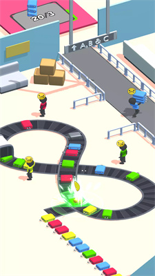 手提箱分拣Suitcase Sorting3D