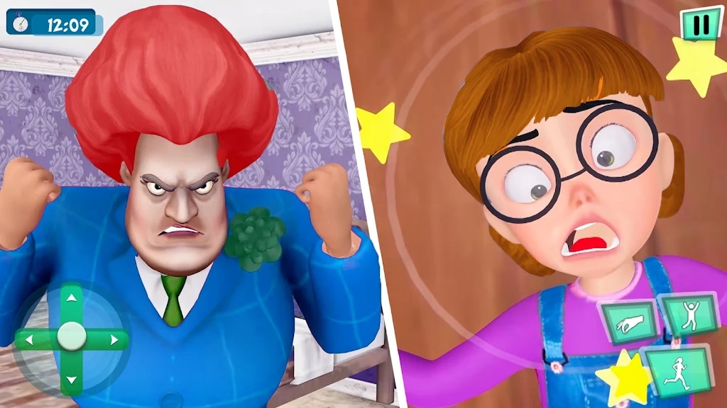 恐怖逃脱鱿鱼老师 v1.0