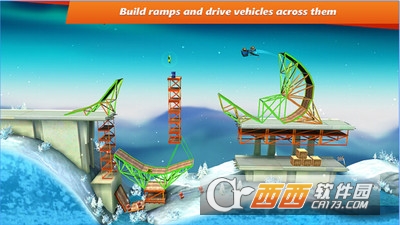 (桥梁飞车)特技卡车桥跃桥梁游戏 1.4 安卓版