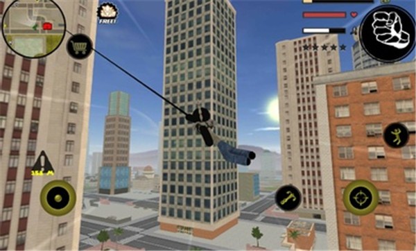 火柴人绳索英雄无限金币版  v4.1.4