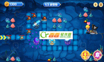 保卫小海星 v1.0无限金币钻石版