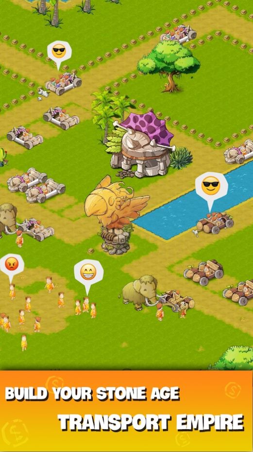 石器时代的运输大亨游戏最新中文版 截图0