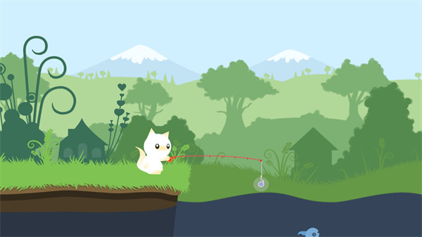 小猫钓鱼游戏有船龙王版(Cat Goes Fishing) v1.2