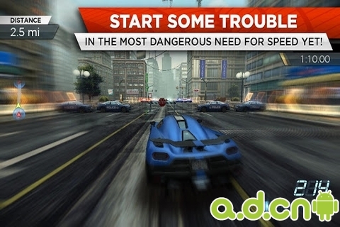 极品飞车17:最高通缉 猎户座(三星9100,Note)版(含数据包)  v1.0.47