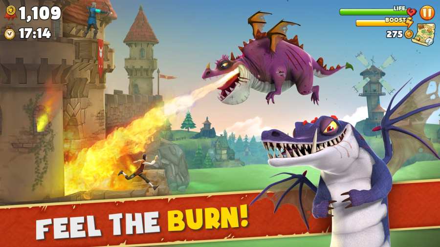 饥饿龙3.10国际版最新版免费金币版免费钻石版2021  v3.2.1