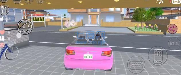 樱花校园2022最新版敞篷车 1.038.56