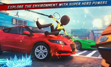 冰蜘蛛火柴绳英雄大佬市 v1.0