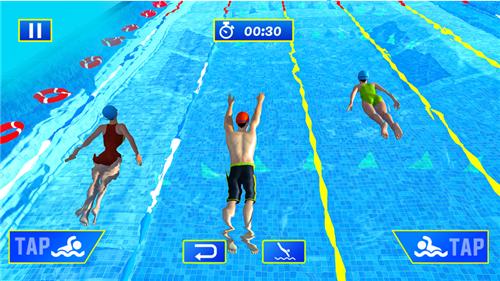 水上游泳池特技比赛 v1.4