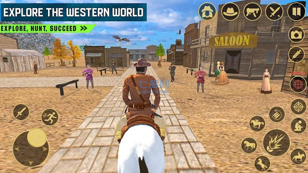 西部牛仔野外生存WildWestCowboy GameSurvival