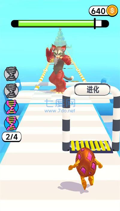 跑跑小怪物游戏