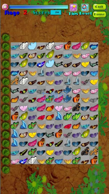 蝴蝶连线消除Butterfly Kyodai