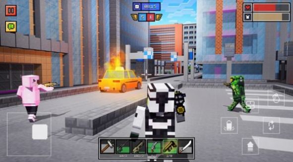 方块枪支3D 方块枪支3D